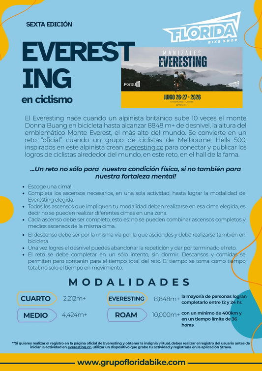 SEXTA EDICION - EVERESTING en ciclismo