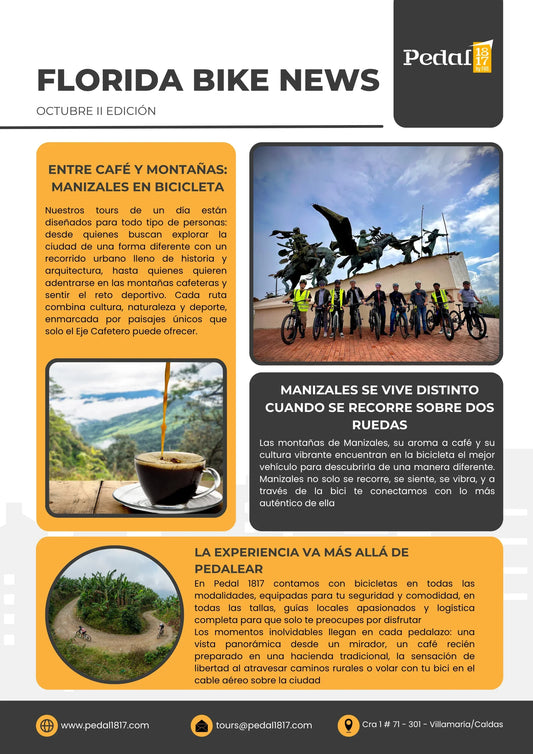 II EDICIÓN OCTUBRE - TOUR DE 1 DÍA MANIZALES DEL ALMA