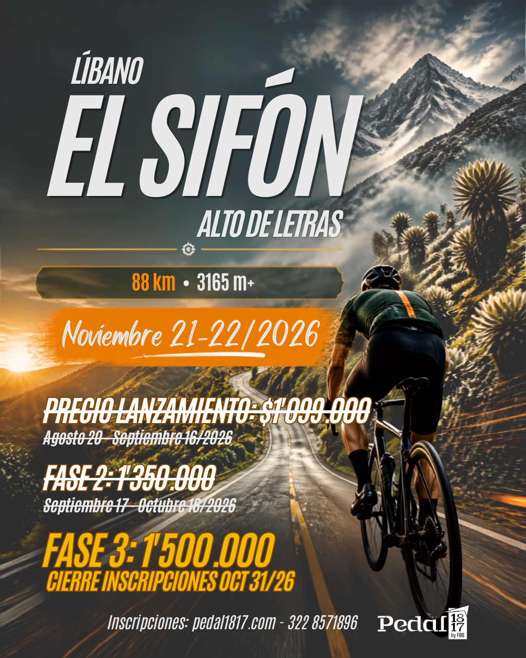 LÍBANO-EL SIFÓN-ALTO DE LETRAS